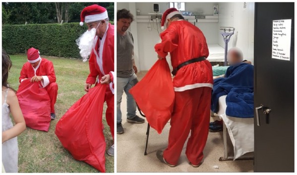 El Papá Noel de General Rodríguez necesita más ayuda que nunca este año